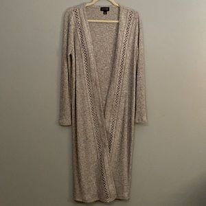 Sweater duster grey.